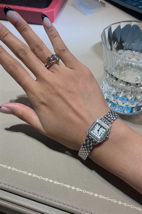cartier panthere watch small vs mini